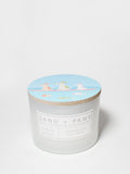 Signature Sand + Paws Clean Waves 12 oz scented candle