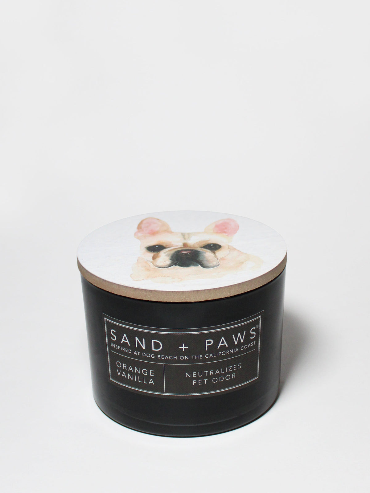 Signature Sand + Paws Orange Vanilla 12 oz scented candle