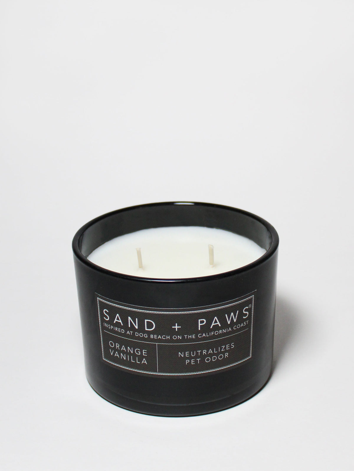 Signature Sand + Paws Orange Vanilla 12 oz scented candle