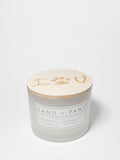 Signature Sand + Paws Pineapple Coconut 12 oz scented candle
